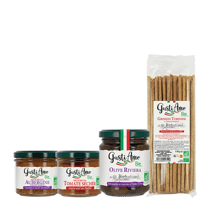 Kit Complet Apéro - GUSTI AMO BIO