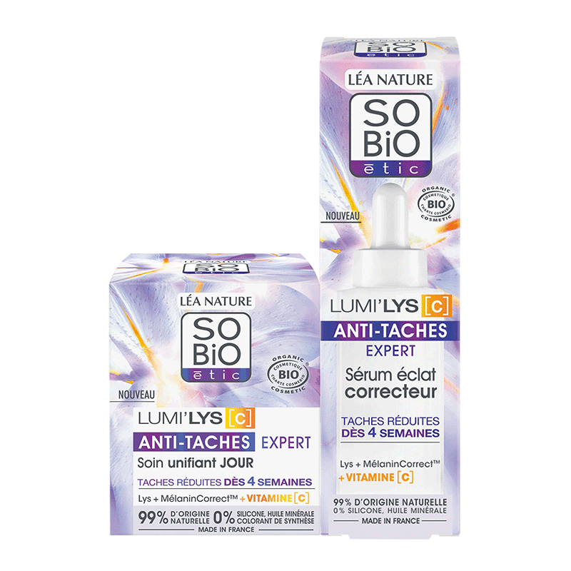 La routine jour anti-taches - SO BIO ETIC