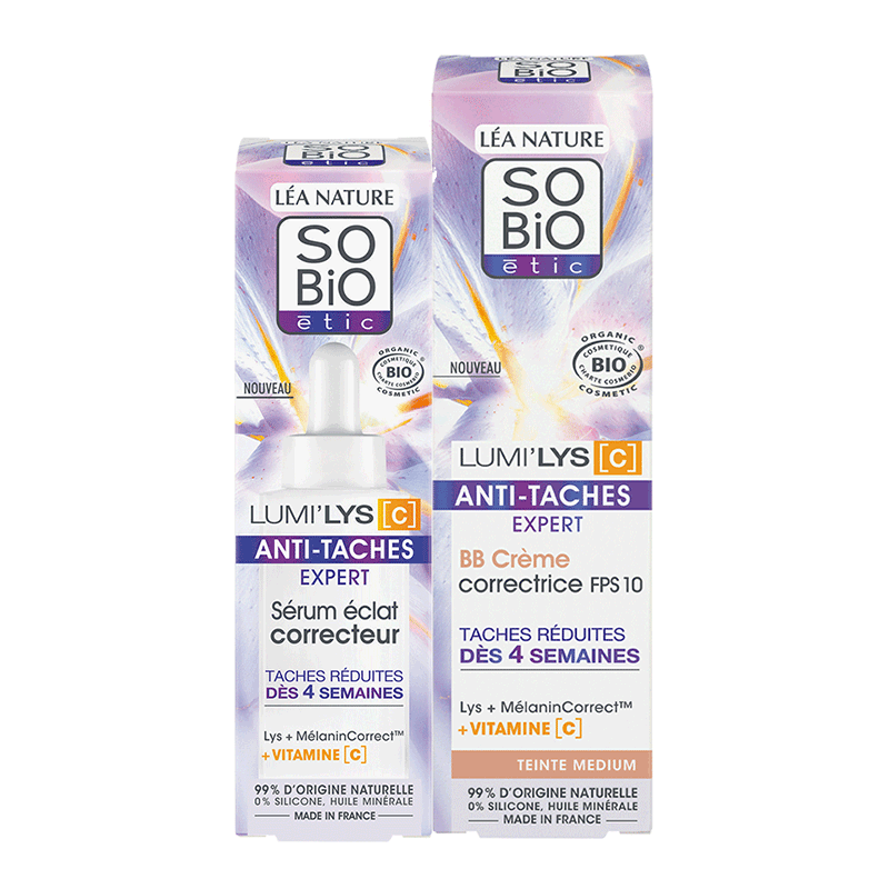 La routine jour anti-taches - Option teintée - SO BIO ETIC