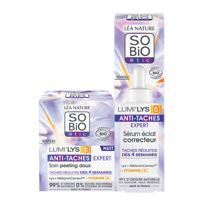 La routine nuit anti-taches - SO BIO ETIC