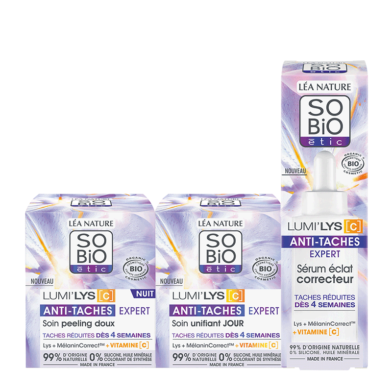 La routine complète anti-taches - SO BIO ETIC