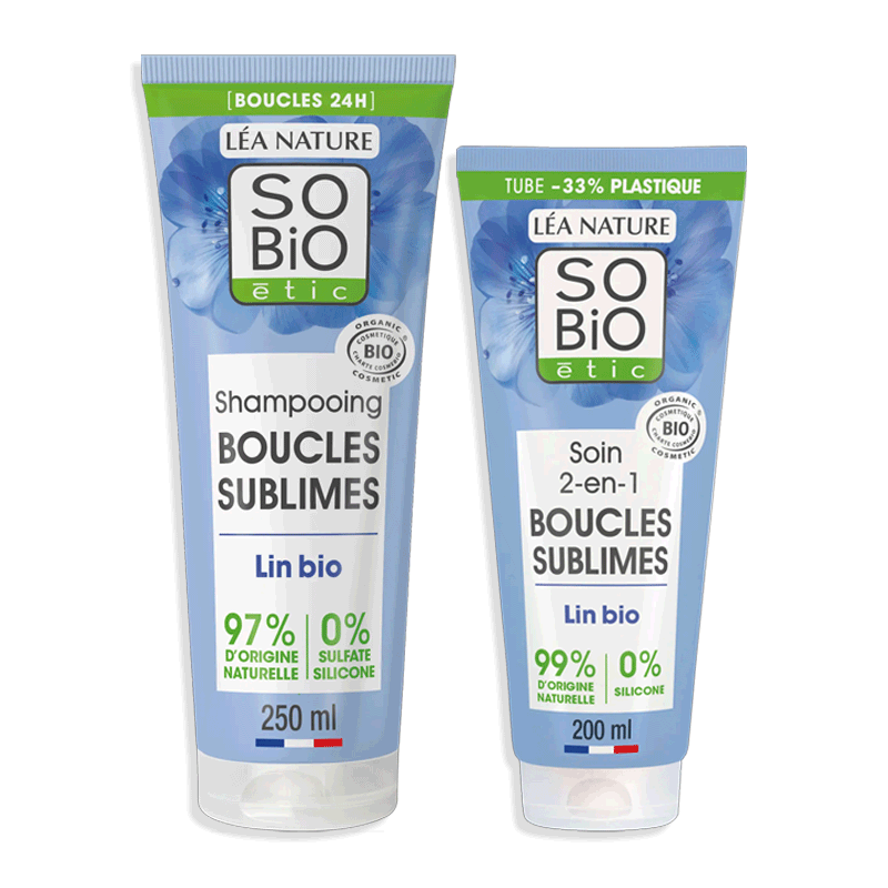 Routine Lin bio - Boucles sublimes - SO BIO ETIC