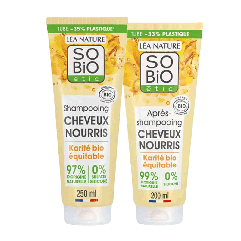 Routine Cheveux nourris au Karité - SO BIO ETIC