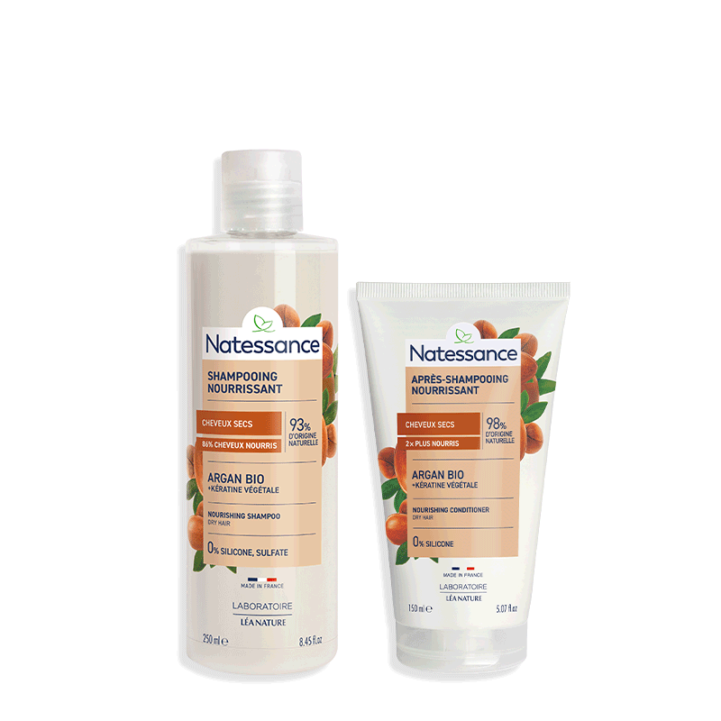 Duo routine cheveux secs - NATESSANCE