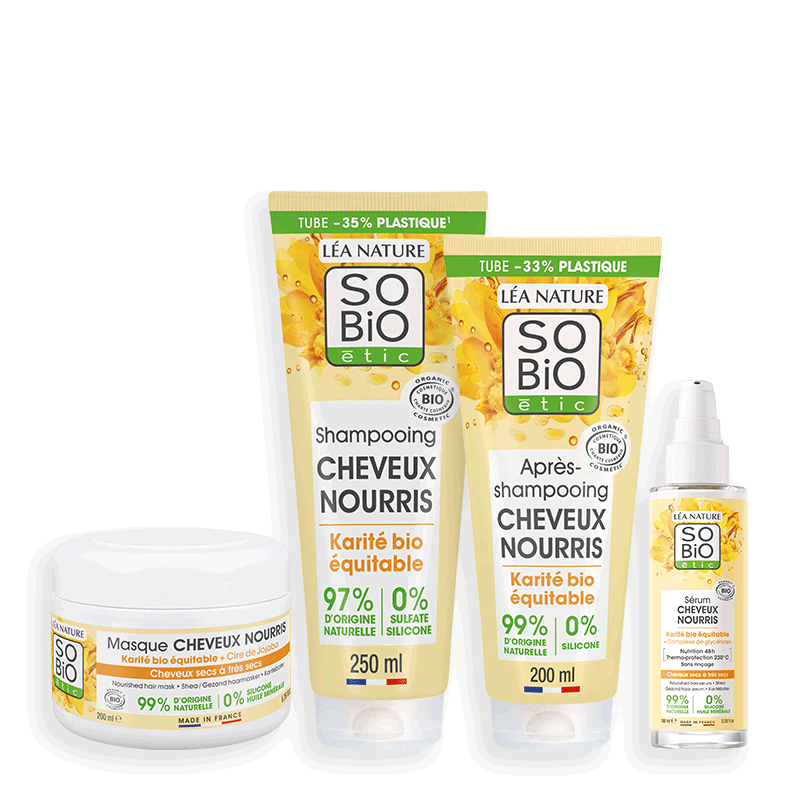 Routine complète cheveux karité - SO BIO ETIC