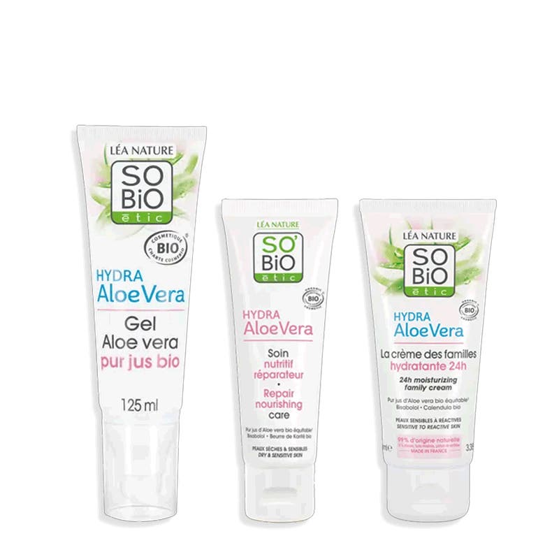 Vente Routine Peaux sensibles Hydra Aloe Vera - Crmes de jour - La Nature  Boutique bio