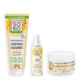 Routine Nutrition Karité Bio - Cheveux secs à très secs - SO BIO ETIC
