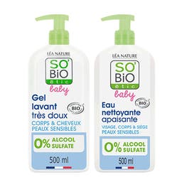 Duo Nettoyant bébé - SO BIO ETIC