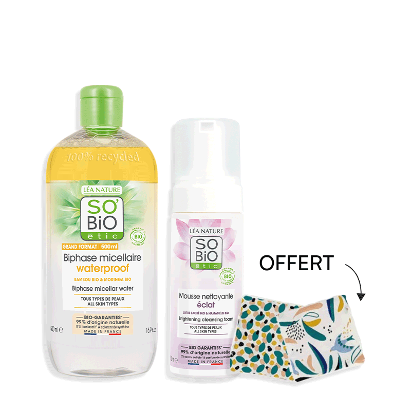 Kit Double Nettoyage - SO BIO ETIC