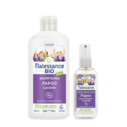 Papoo Labor Vente Duo Protecteur Papoo Lavande Bio - Soins capillaires sans rinçage ...