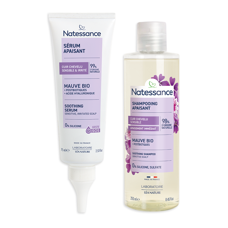 Routine Capillaire Apaisante Mauve - NATESSANCE