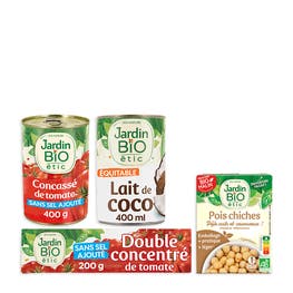 Recette bio de curry de pois chiches - JARDIN BIO