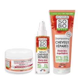 Routine Ricin Bio - Cheveux réparés - SO BIO ETIC