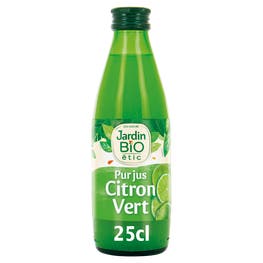 Pur Jus Citron Vert - 25 cl - JARDIN BIO
