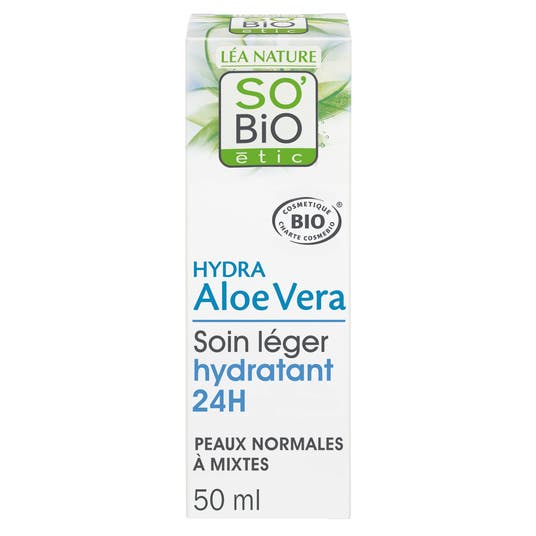 boho cosmetics Soin léger hydratant 24H - SO'BiO étic