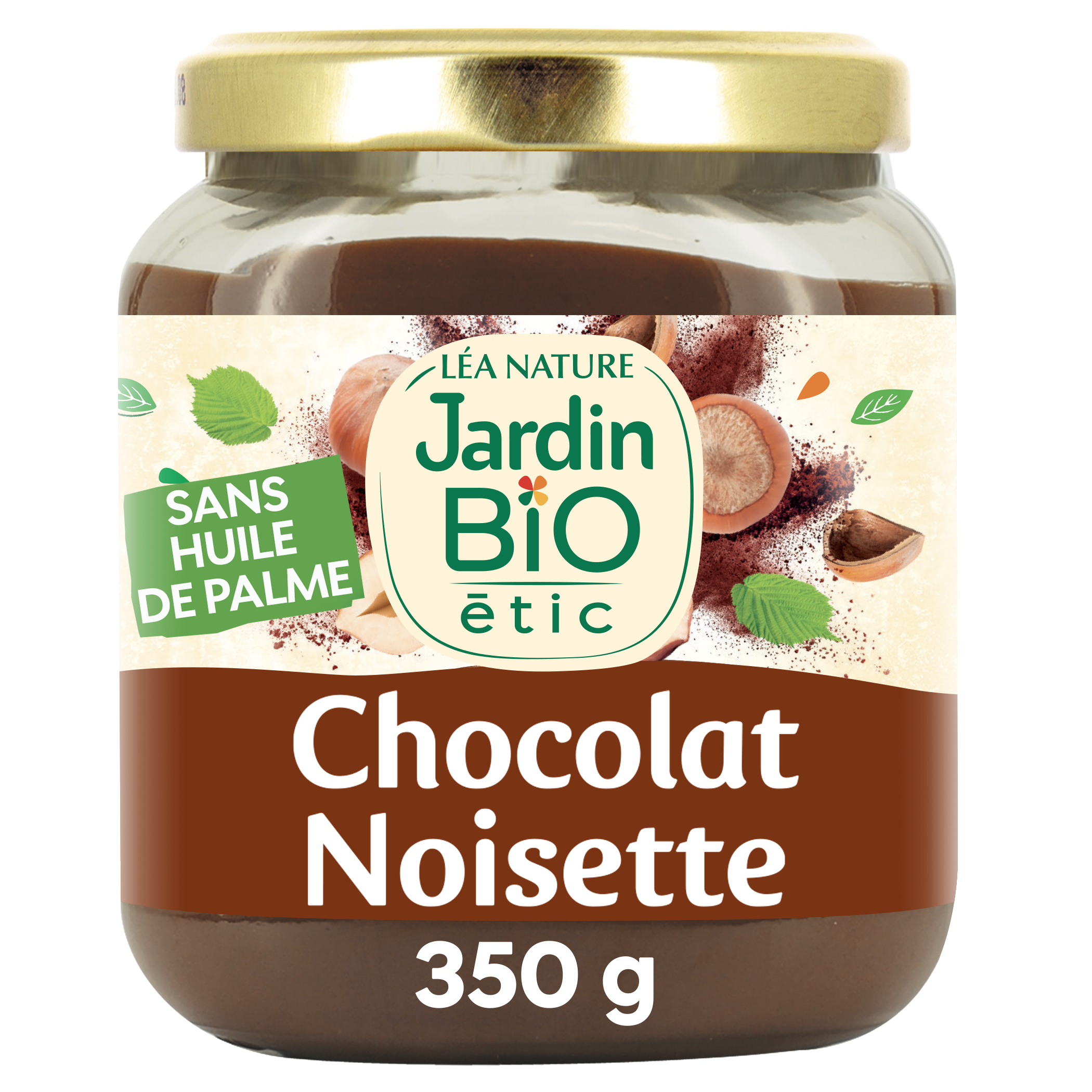 Pâte à tartiner chocolat noisette bio - JARDIN BIO