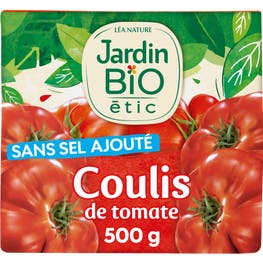 Coulis de tomate bio - JARDIN BIO