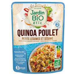 Quinoa poulet sésame - bio - JARDIN BIO