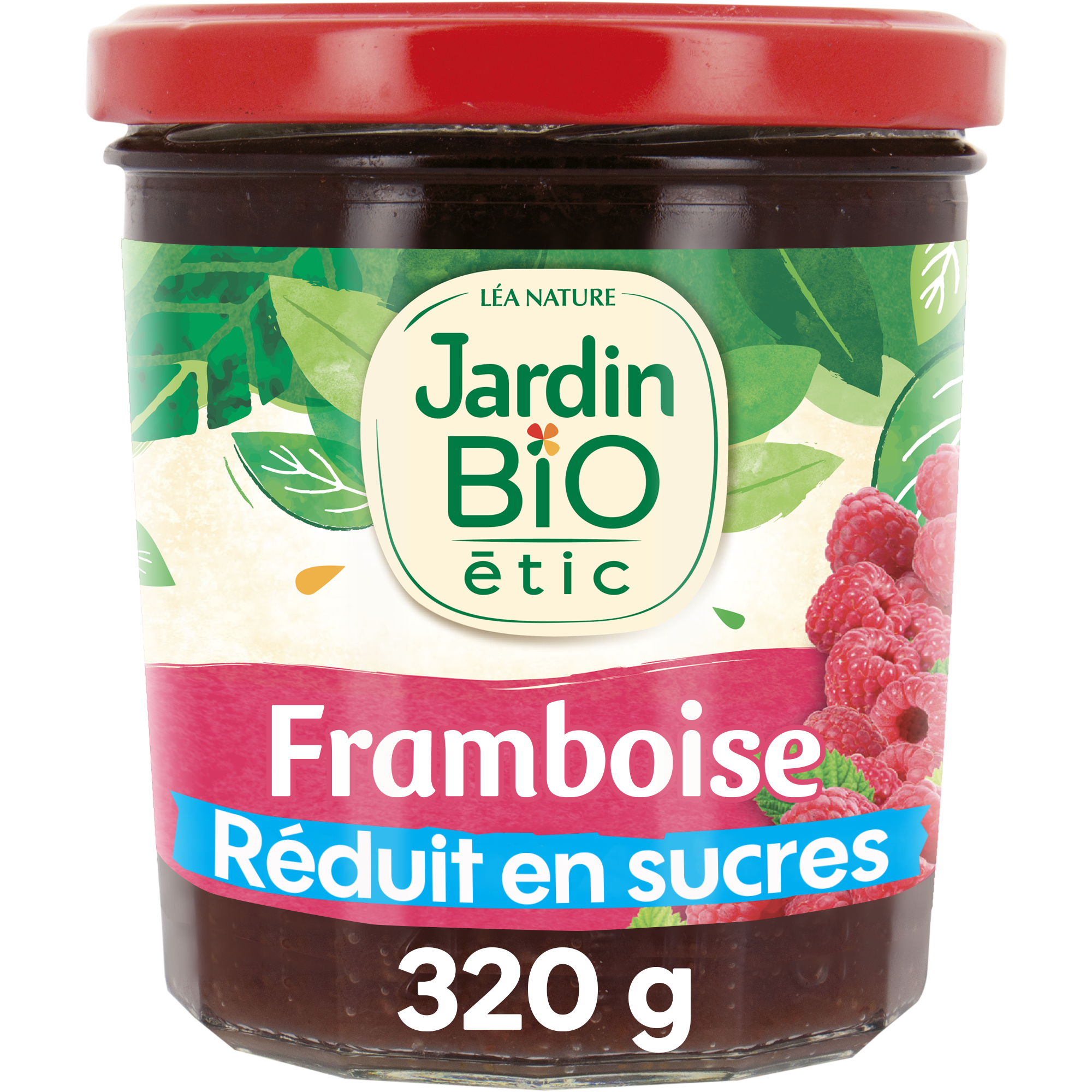 Confiture extra Framboise - bio - JARDIN BIO