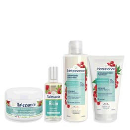 Le rituel 100% ricin des cheveux réparés - NATESSANCE