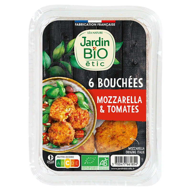 Bouchées mozzarella & tomates - JARDIN BIO