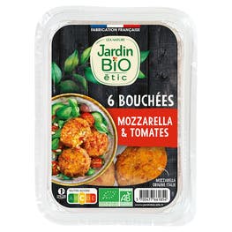 Bouchées mozzarella & tomates - JARDIN BIO