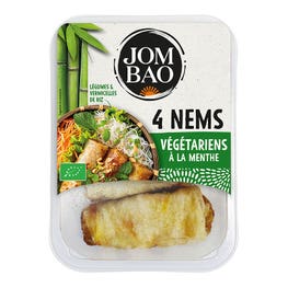 Nems végétariens à la menthe bio - JOM BAO