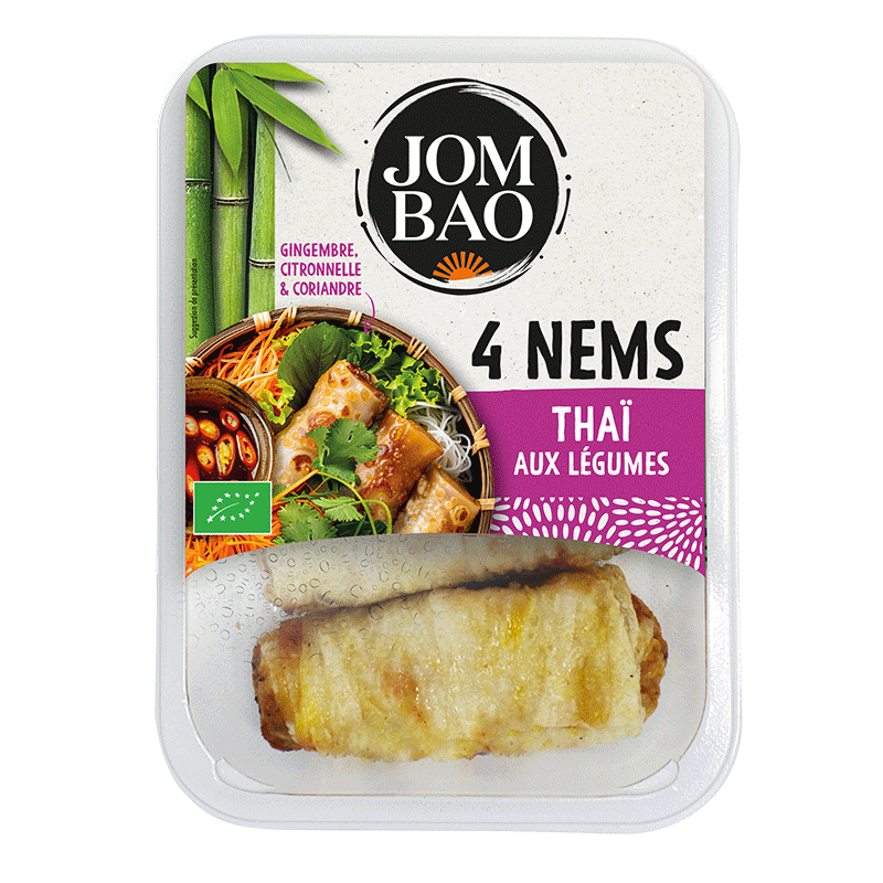 Nems Thai aux légumes - JOM BAO