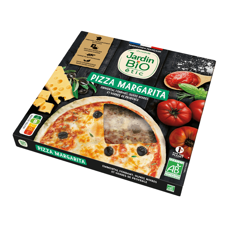 Pizza Margarita bio. - JARDIN BIO