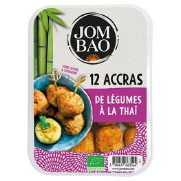 Accras de légumes à la Thai - JOM BAO