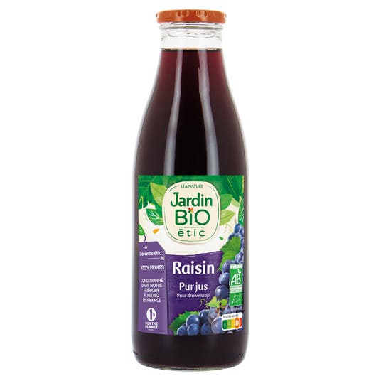 eau thermale jonzac Pur Jus Raisin - bio