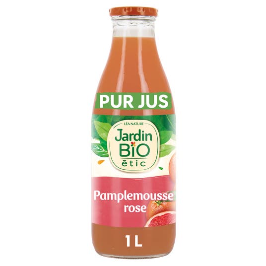 eau thermale jonzac Pur jus de Pamplemousse Rose - bio