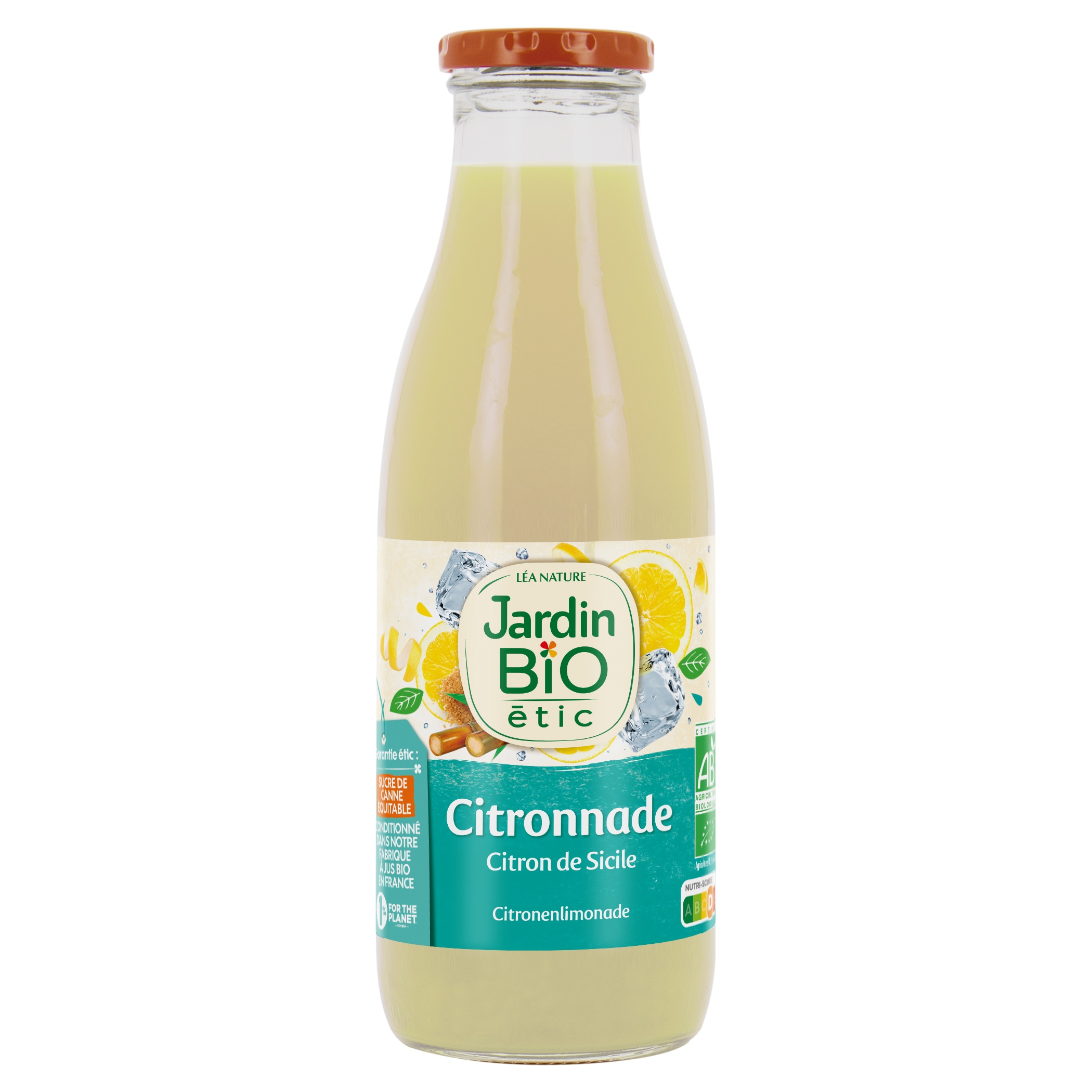 Citronnade au Citron de Sicile - bio - JARDIN BIO