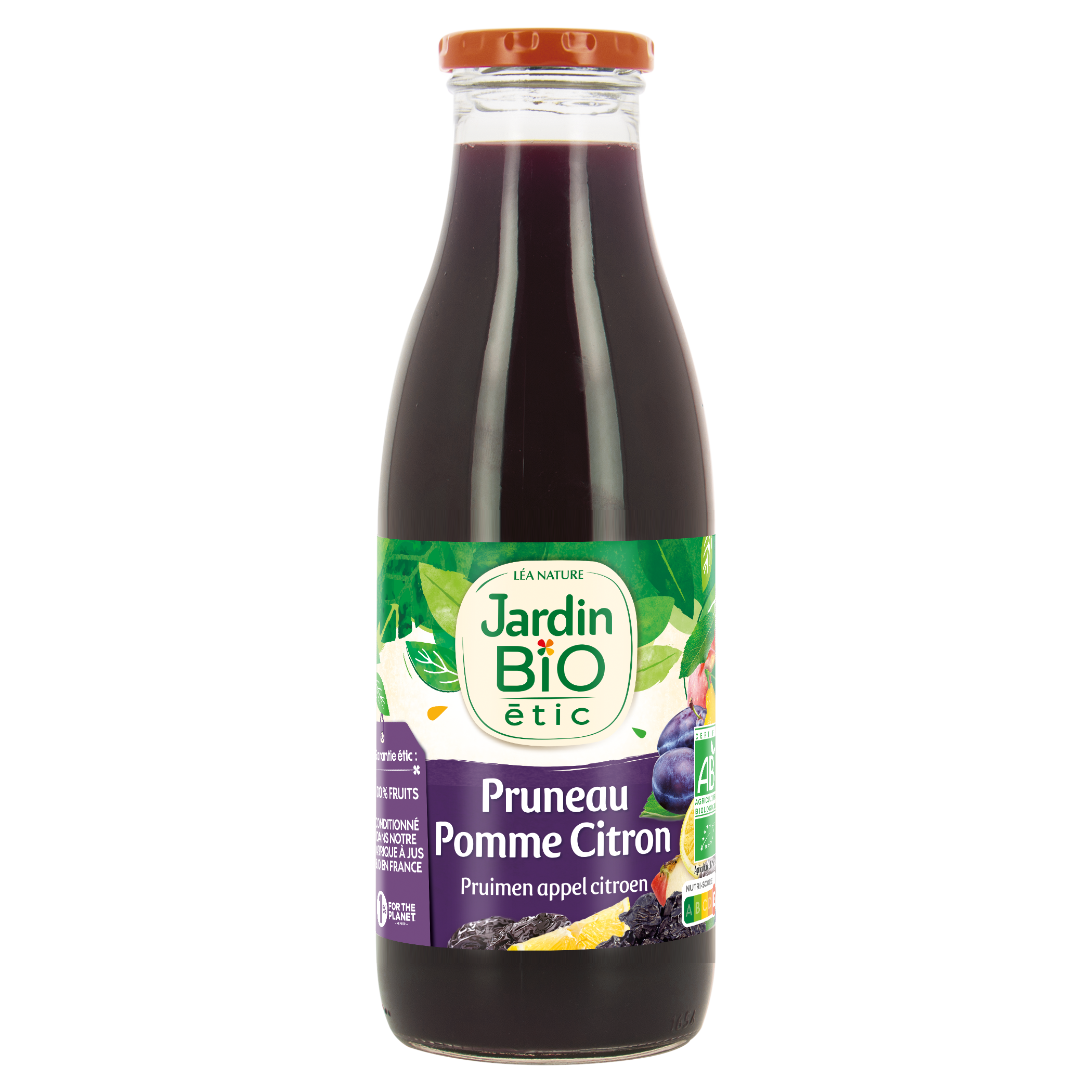 Jus Pruneau Pomme Citron - bio - JARDIN BIO
