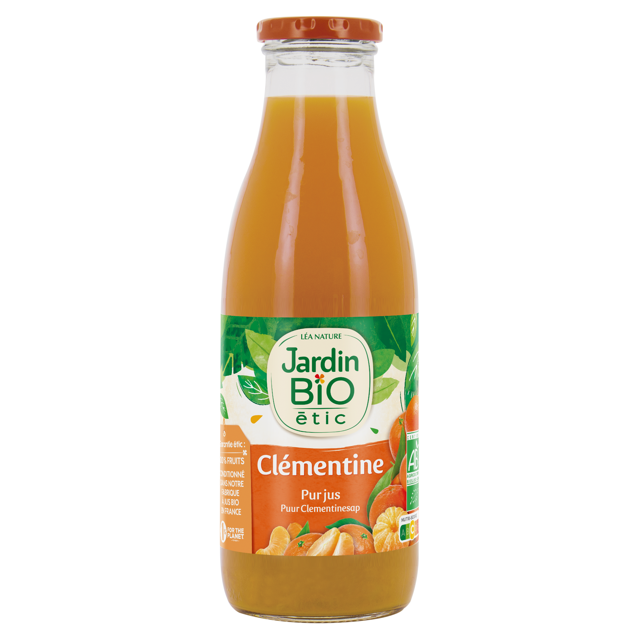 Pur jus de clémentine - Bio - JARDIN BIO