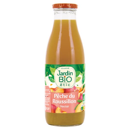 eau thermale jonzac Nectar pêche du Roussillon - bio