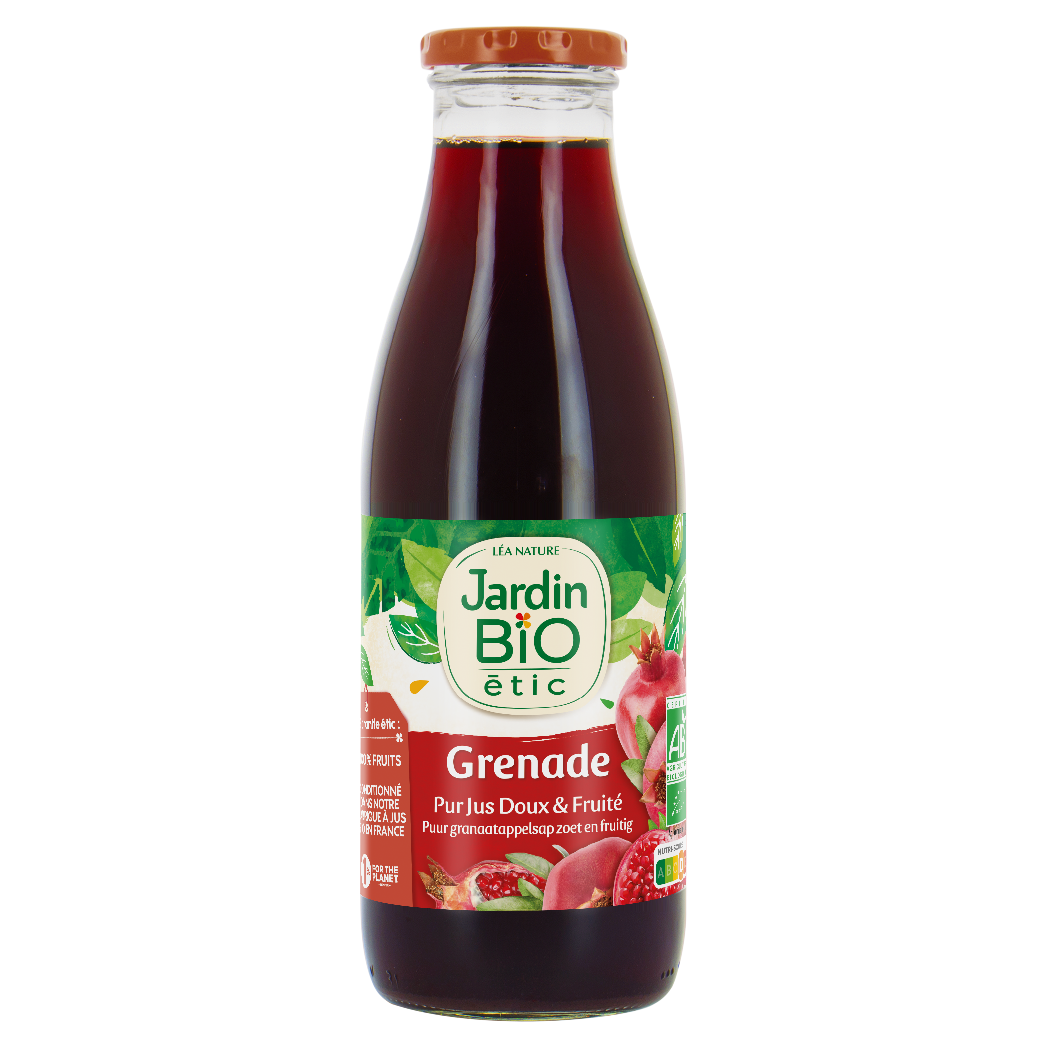 Pur Jus Grenade Doux et Fruité - bio - JARDIN BIO