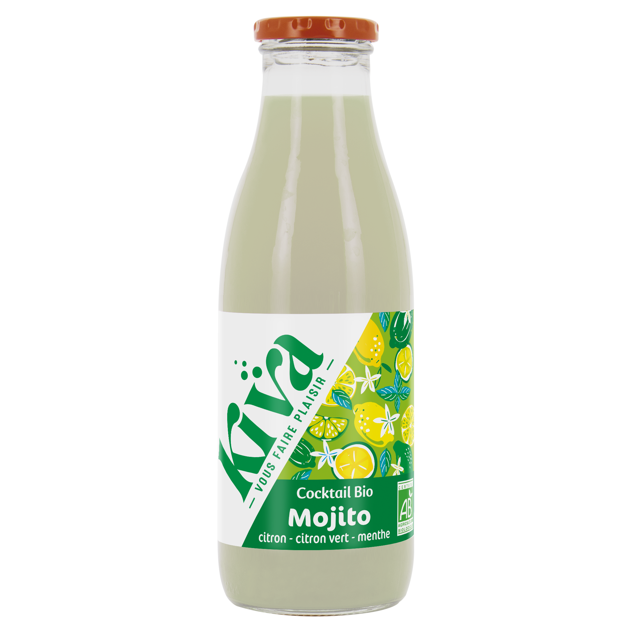 Mojito - Citron, Citron Vert, Menthe - bio - KIVA