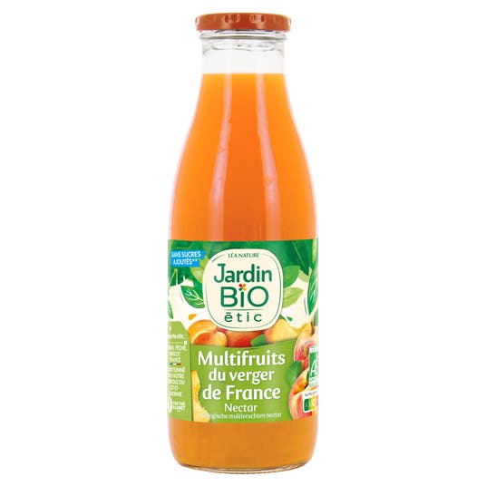 eau thermale jonzac Multifruits du Verger bio Nectar