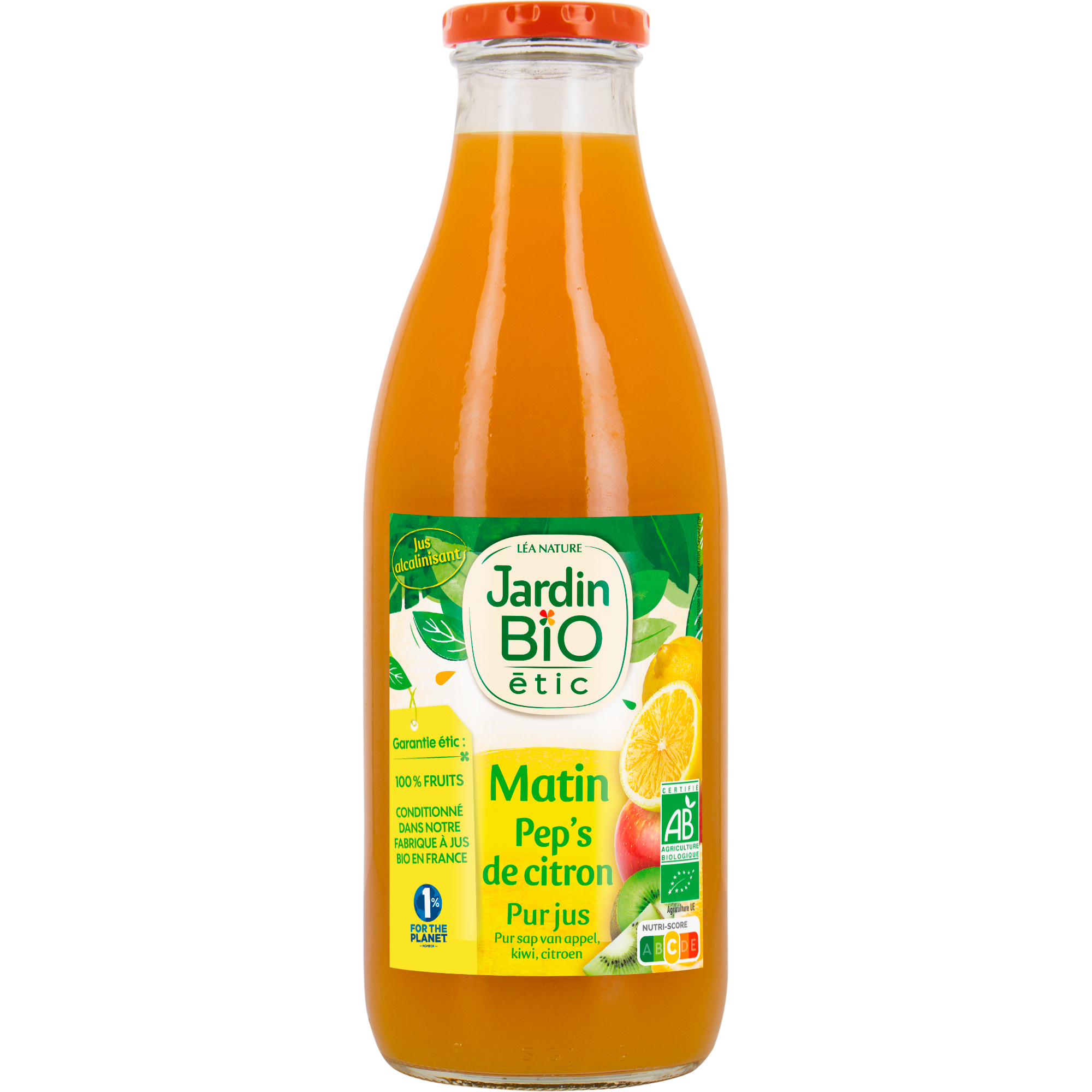 Pur Jus Matin Pep's de Citron - bio - JARDIN BIO