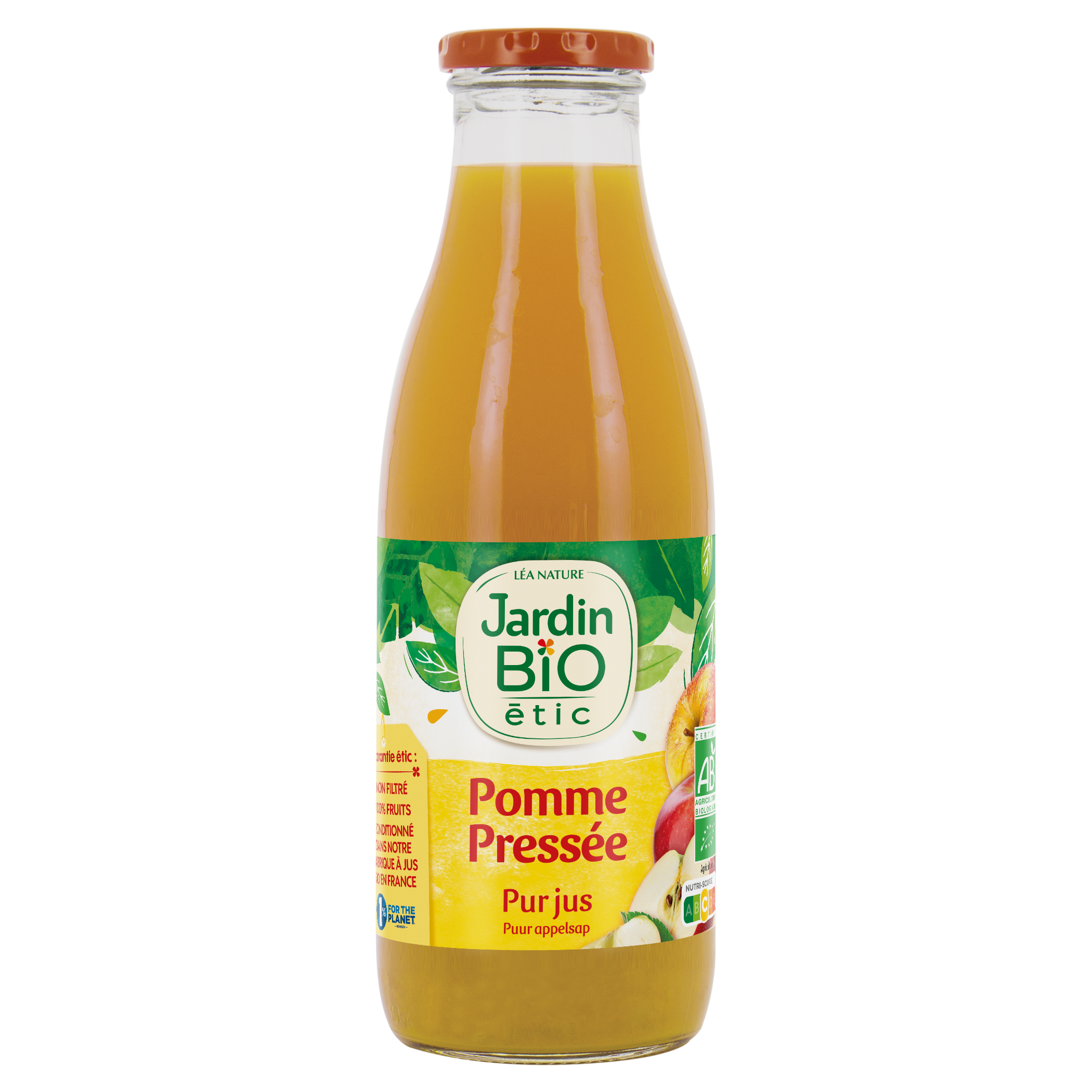 Pur jus pomme - bio - JARDIN BIO