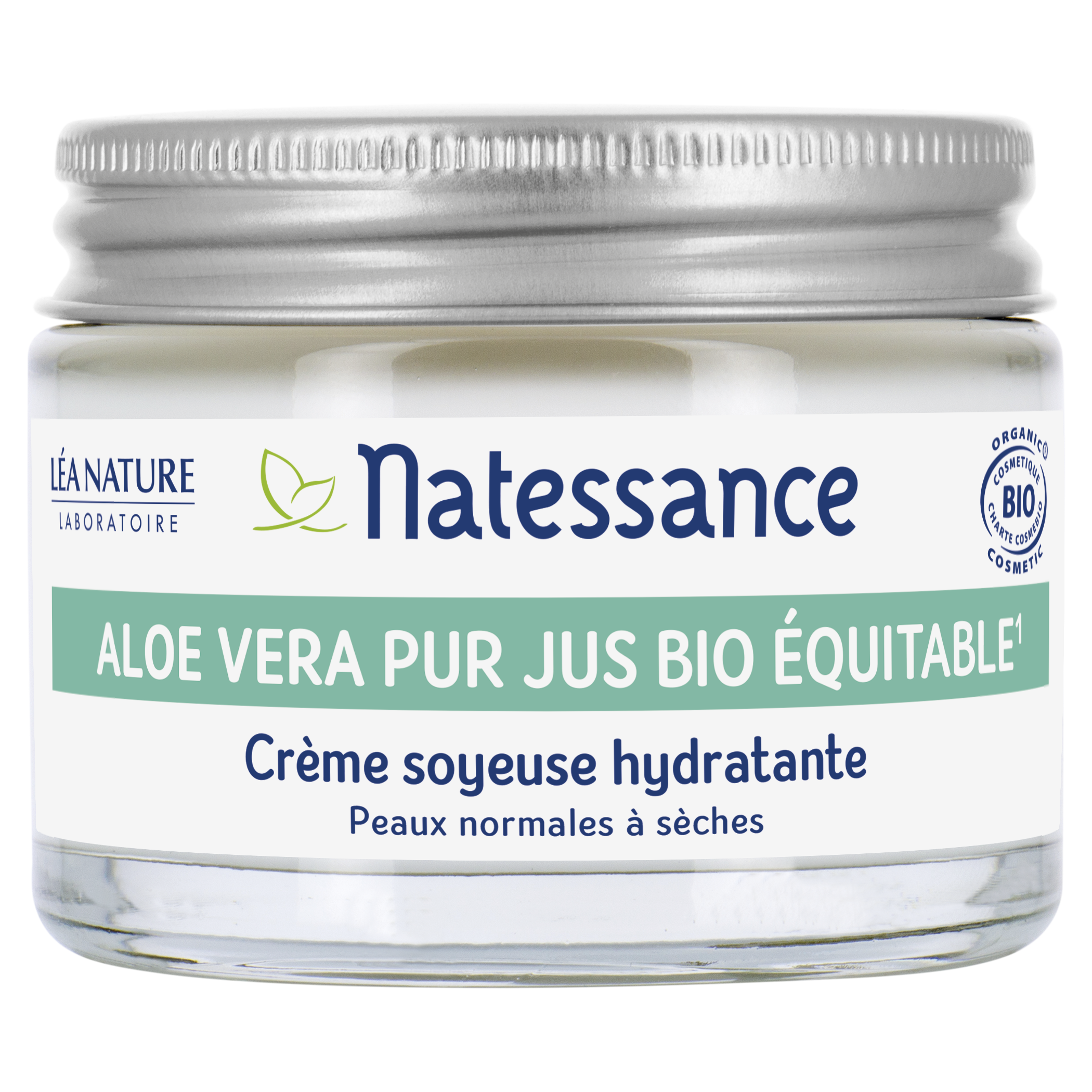 Crème Soyeuse Hydratante Aloe Vera - NATESSANCE