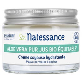 Crème Soyeuse Hydratante Aloe Vera - NATESSANCE