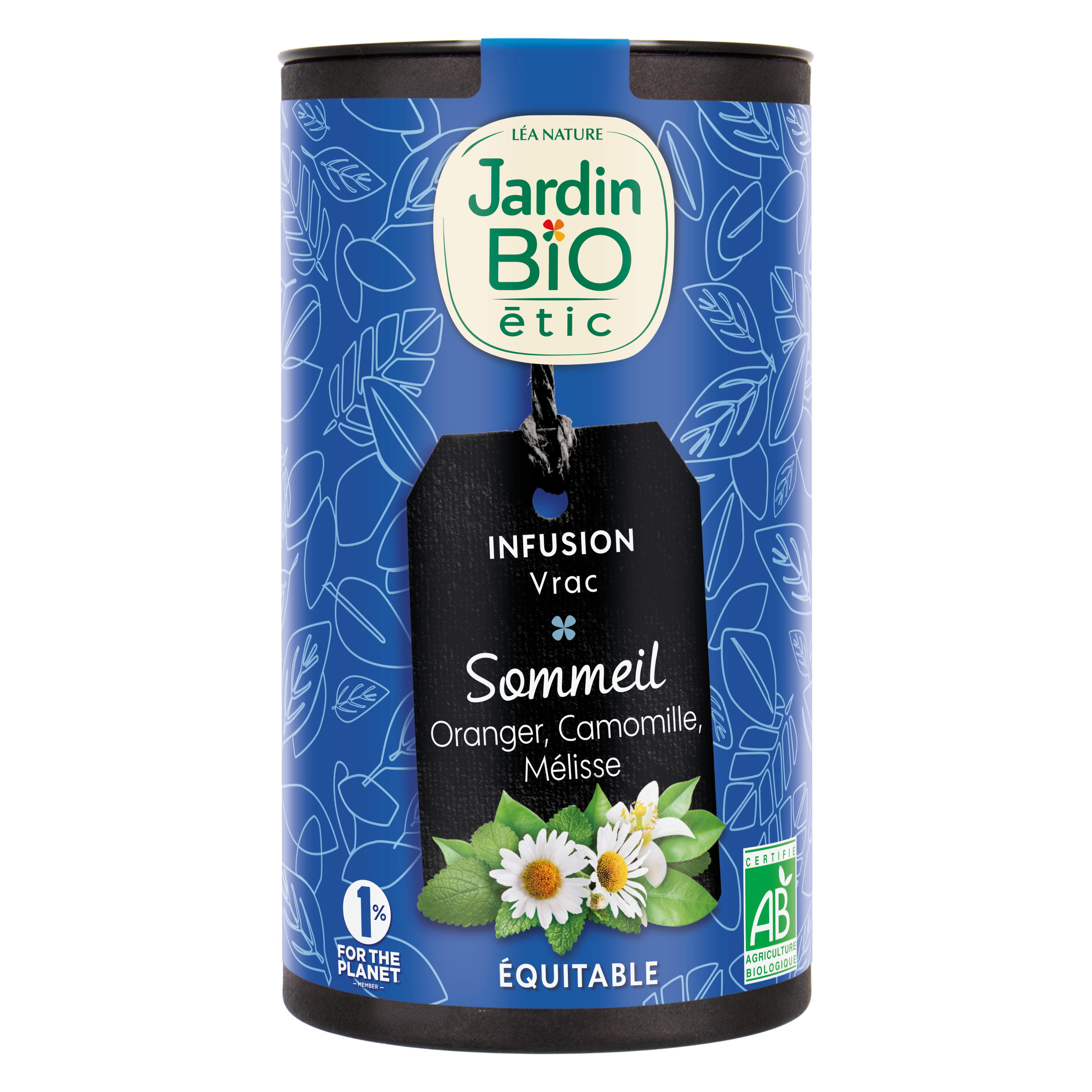 Infusion vrac  Sommeil Oranger Camomille Mélisse - bio - JARDIN BIO