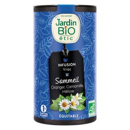 Infusion vrac  Sommeil Oranger Camomille Mélisse - bio - JARDIN BIO