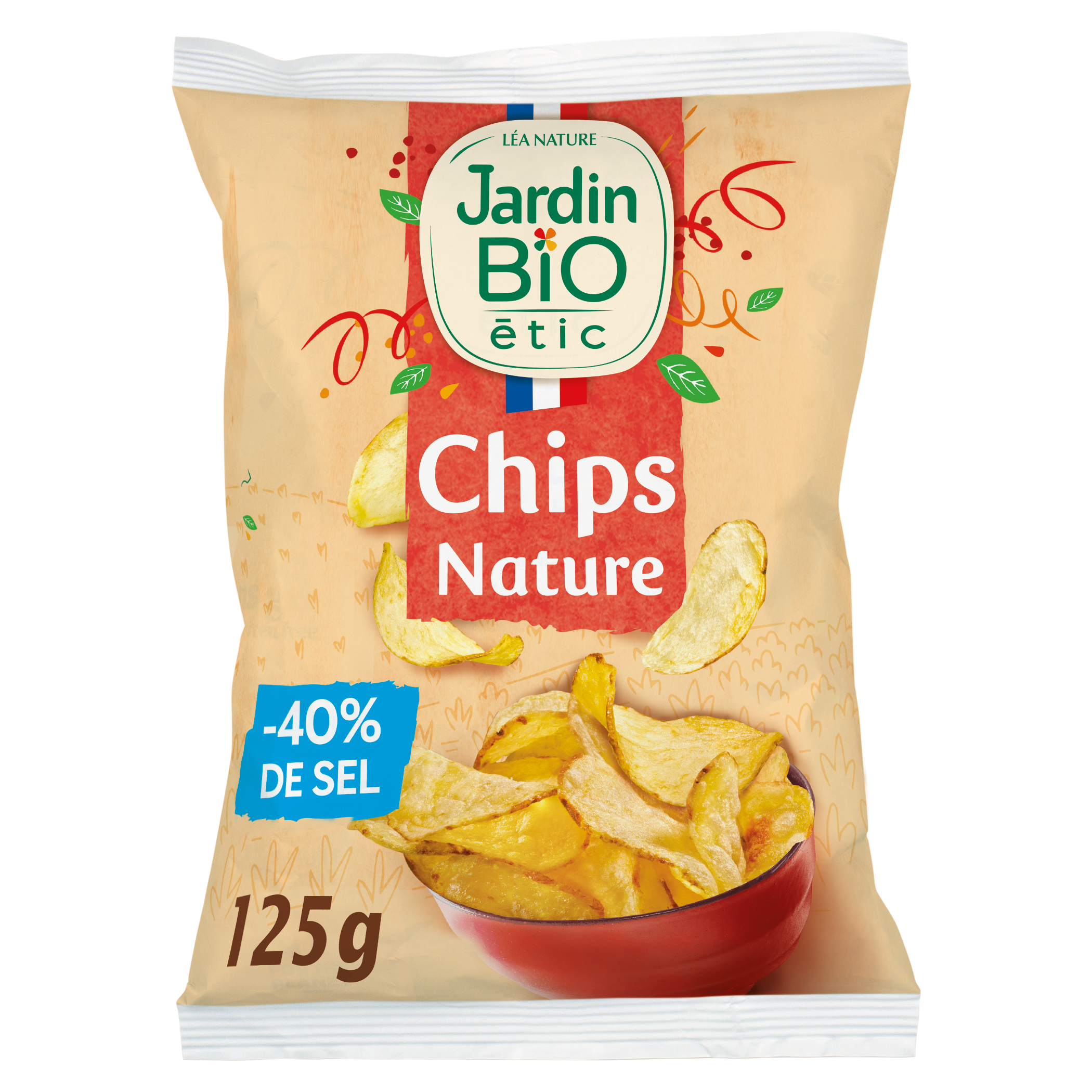 Chips de Pomme de terre nature - JARDIN BIO