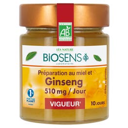 Miel et ginseng vigueur - BIOSENS