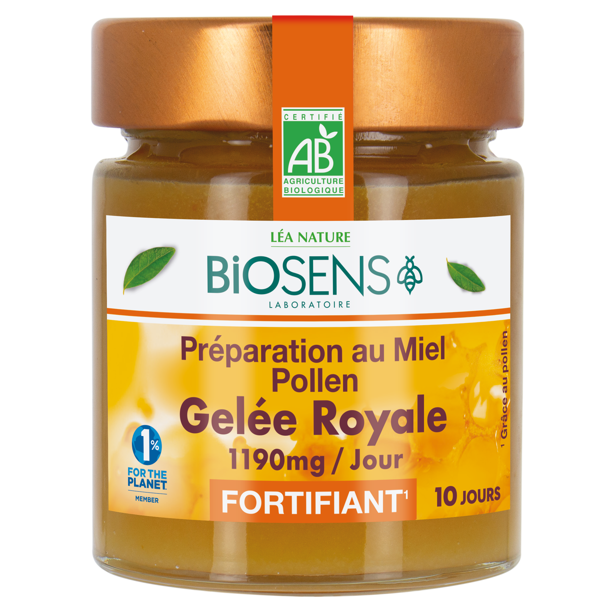 Miel Pollen Gelée royale Fortifiant - BIOSENS
