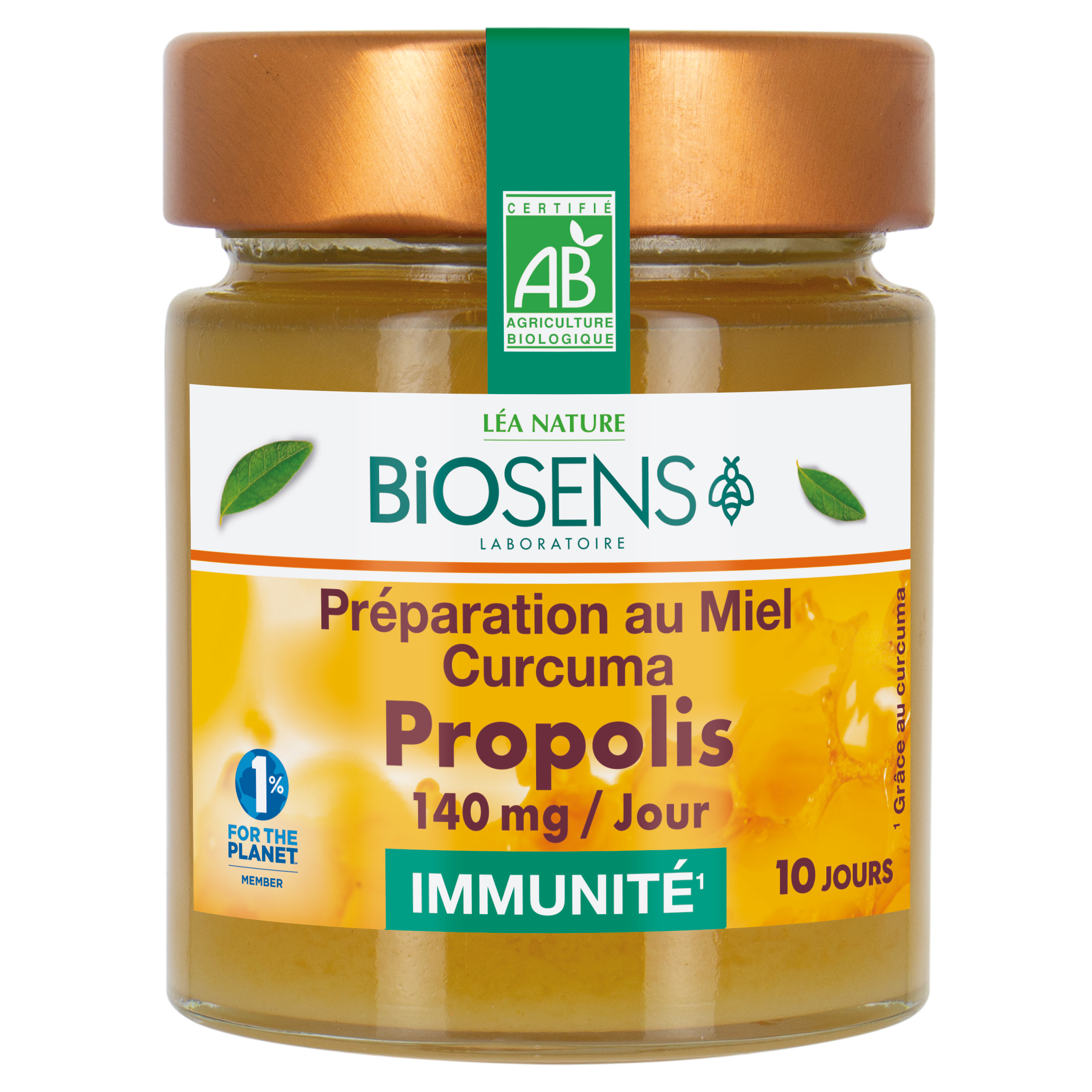 Miel curcuma propolis immunité - BIOSENS