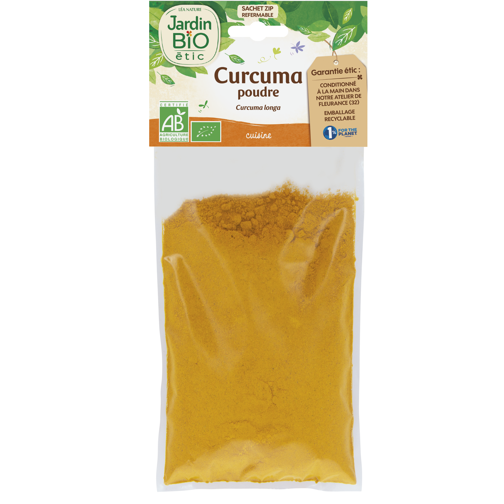 Curcuma - bio - JARDIN BIO